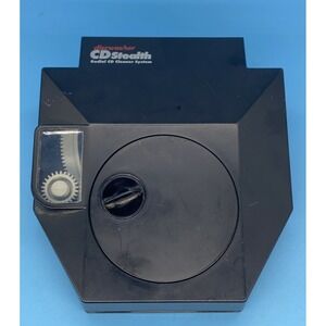 Vintage Discwasher CD Stealth Radial Black High Efficiency CD Cleaning System